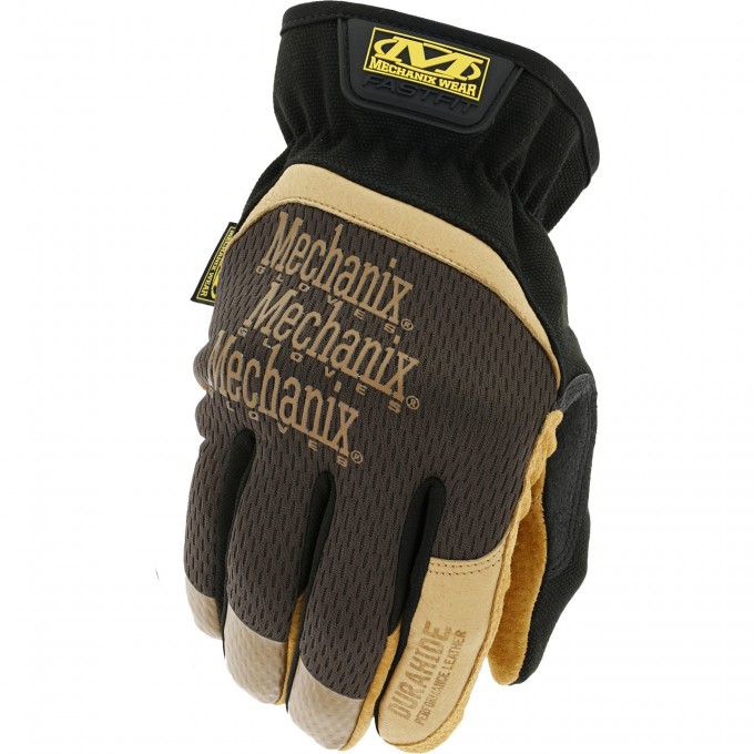 Перчатки MECHANIX WORK LEATHER FASTFIT BROWN, размер S LFF-75-008 Перчатки MECHANIX WORK LEATHER FASTFIT BROWN, размер S LFF-75-008