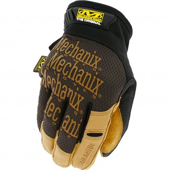 Перчатки MECHANIX WORK LEATHER ORIGINAL BROWN, размер XL